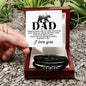 Man Like My Father Love You Forever Bracelet-Express Your Love Gifts
