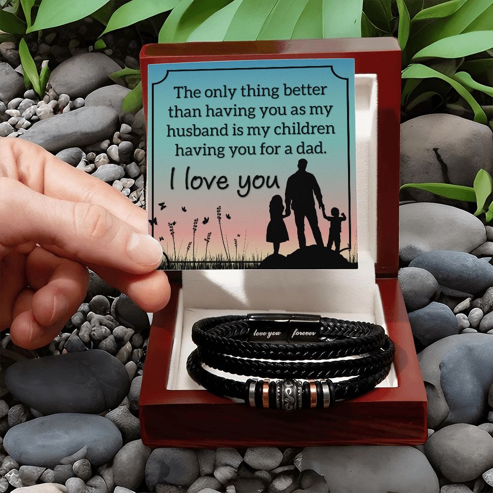 To My Husband My Only Love You Forever Bracelet-Express Your Love Gifts