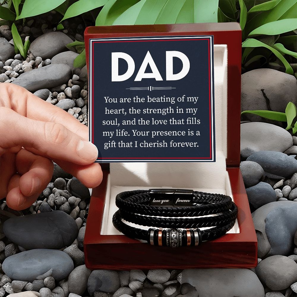 To My Dad You Are The Love You Forever Bracelet-Express Your Love Gifts