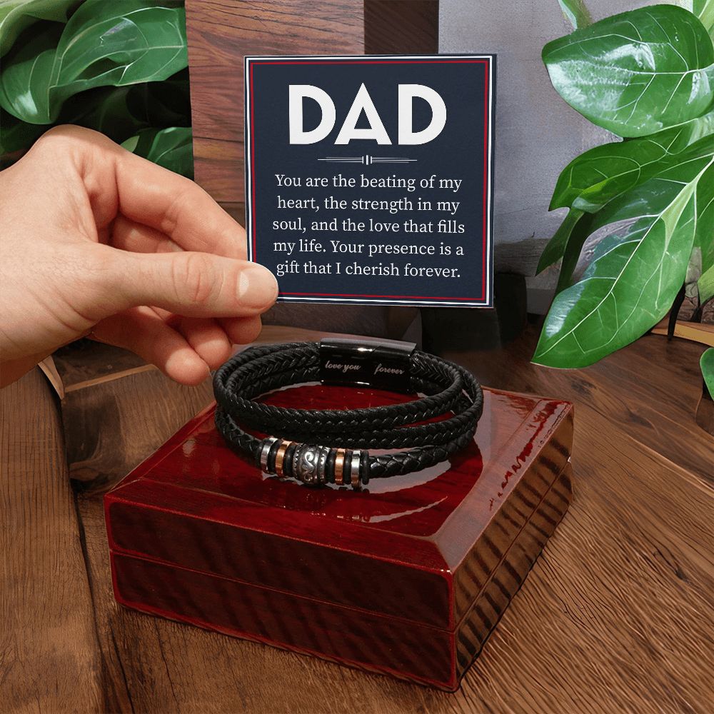 To My Dad You Are The Love You Forever Bracelet-Express Your Love Gifts