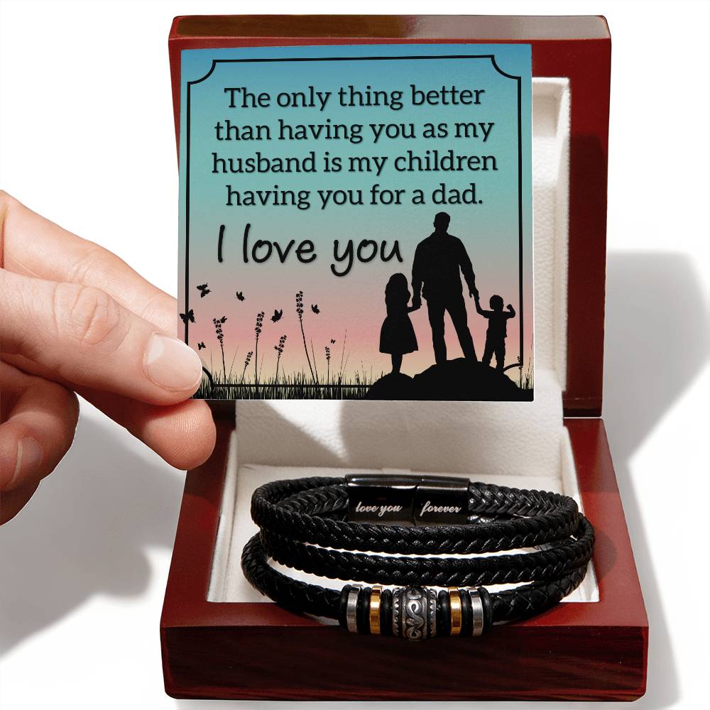 To My Husband My Only Love You Forever Bracelet-Express Your Love Gifts