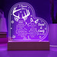 I Choose You Printed Heart Shaped Acrylic Plaque-Express Your Love Gifts