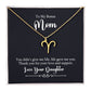 To My Bonus Mom Life Gave Me You Zodiac Name Necklace-Express Your Love Gifts