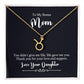 To My Bonus Mom You Didn't Give Me Life Zodiac Name Necklace-Express Your Love Gifts