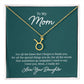 To My Mom For All The Times Zodiac Name Necklace-Express Your Love Gifts