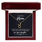 To My Bonus Mom You Didn't Give Me Life Zodiac Name Necklace-Express Your Love Gifts