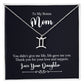 To My Bonus Mom You Didn't Give Me Life Zodiac Name Necklace-Express Your Love Gifts