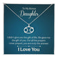 To My Bonus Daughter The Gift of Life Zodiac Name Necklace-Express Your Love Gifts