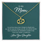 To My Mom For All The Times Zodiac Name Necklace-Express Your Love Gifts