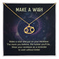 Make a Wish Zodiac Name Necklace-Express Your Love Gifts