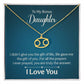To My Bonus Daughter The Gift of Life Zodiac Name Necklace-Express Your Love Gifts