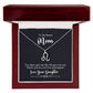 To My Bonus Mom You Didn't Give Me Life Zodiac Name Necklace-Express Your Love Gifts