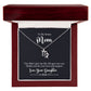 To My Bonus Mom You Didn't Give Me Life Zodiac Name Necklace-Express Your Love Gifts