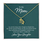 To My Mom For All The Times Zodiac Name Necklace-Express Your Love Gifts