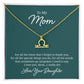 To My Mom For All The Times Zodiac Name Necklace-Express Your Love Gifts