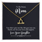 To My Bonus Mom Life Gave Me You Zodiac Name Necklace-Express Your Love Gifts