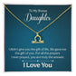 To My Bonus Daughter The Gift of Life Zodiac Name Necklace-Express Your Love Gifts