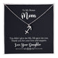 To My Bonus Mom You Didn't Give Me Life Zodiac Name Necklace-Express Your Love Gifts