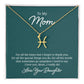 To My Mom For All The Times Zodiac Name Necklace-Express Your Love Gifts