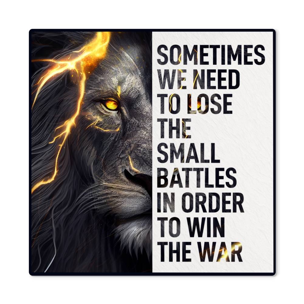 Samll Battles Premium High Gloss Metal Print Personalized Aluminum Wall Art in Various Sizes-Express Your Love Gifts