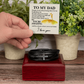 Lucky To Have You As My Father Men's Cross Bracelet - Vegan Leather with Stainless Steel-Express Your Love Gifts