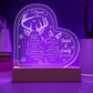 I Choose You Engraved Acrylic Heart Plaque-Express Your Love Gifts