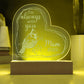 I'm Always Engraved Acrylic Heart Plaque-Express Your Love Gifts