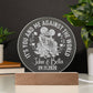 It's You and Me Engraved Acrylic Circle Plaque-Express Your Love Gifts