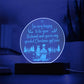 I'm Very Happy Engraved Acrylic Circle Plaque-Express Your Love Gifts