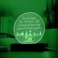 I'm Very Happy Engraved Acrylic Circle Plaque-Express Your Love Gifts