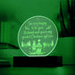 I'm Very Happy Engraved Acrylic Circle Plaque-Express Your Love Gifts
