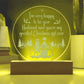 I'm Very Happy Engraved Acrylic Circle Plaque-Express Your Love Gifts