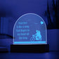 Your Love is Like a Song Engraved Acrylic Dome Plaque-Express Your Love Gifts