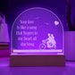 Your Love is Like a Song Engraved Acrylic Dome Plaque-Express Your Love Gifts