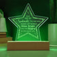 You are My Soulmate Engraved Acrylic Star Plaque-Express Your Love Gifts