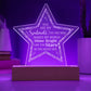 You are My Soulmate Engraved Acrylic Star Plaque-Express Your Love Gifts