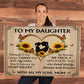 To My Daughter From Mom Be True Canvas-Express Your Love Gifts