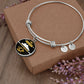 Burgh City of Champions Bracelet Stainless Steel or 18k Gold Circle Bangle-Express Your Love Gifts