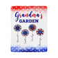 Personalized Sherpa Fleece Blanket Grandma's Garden-Express Your Love Gifts