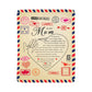 Sherpa Fleece Blanket Love Mail-Express Your Love Gifts