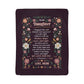 To My Daughter I Hugged Portrait Sherpa Fleece Blanket-Express Your Love Gifts