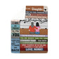 Sherpa Fleece Blanket To My Daughter You Are My SunShine-Express Your Love Gifts