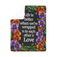 Life is Better Portrait Sherpa Fleece Blanket-Express Your Love Gifts