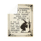 Sherpa Fleece Blanket To My Daughter To Be a Witch-Express Your Love Gifts