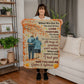 Personalized Sherpa Fleece Blanket I Had You and Me-Express Your Love Gifts