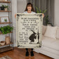 Sherpa Fleece Blanket To My Daughter To Be a Witch-Express Your Love Gifts