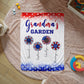 Personalized Sherpa Fleece Blanket Grandma's Garden-Express Your Love Gifts