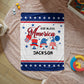 Personalized Sherpa Fleece Blanket God Bless America-Express Your Love Gifts
