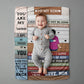 Sherpa Fleece Blanket To My Son You Are My Sunshine-Express Your Love Gifts