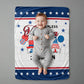 Personalized Sherpa Fleece Blanket God Bless America-Express Your Love Gifts